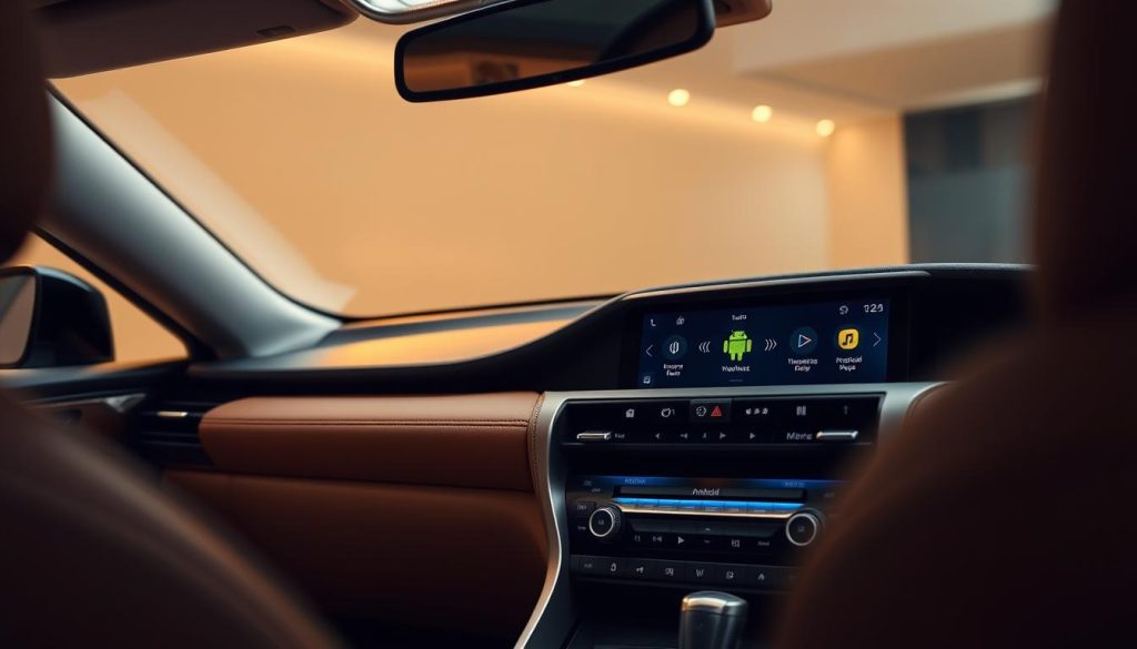 Android Auto sur Lexus GS