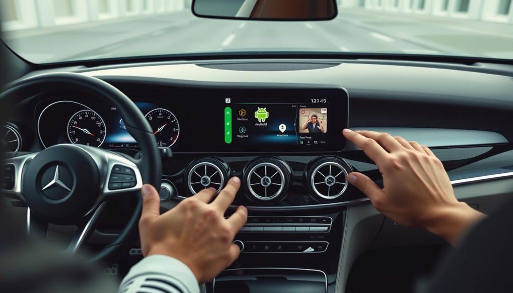 Android Auto sur Mercedes Classe A