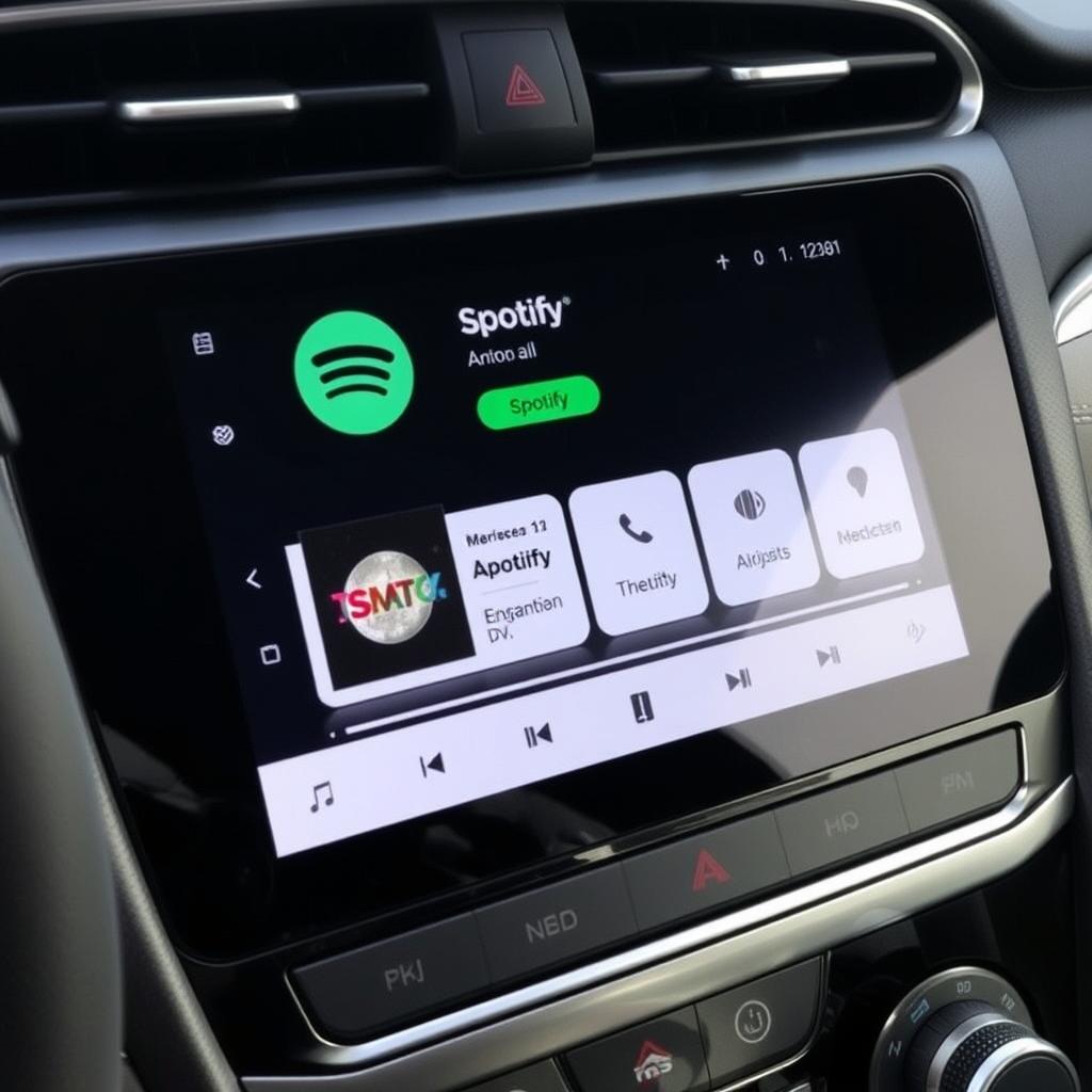 Applications musicales sur Android Auto dans une Honda Ballade