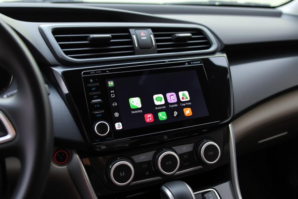 Autoradio aftermarket compatible Android Auto pour Honda Crosstour