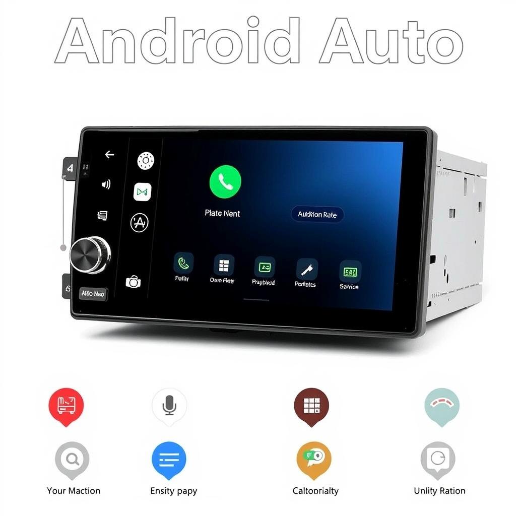 Autoradio compatible Android Auto pour Honda Beat