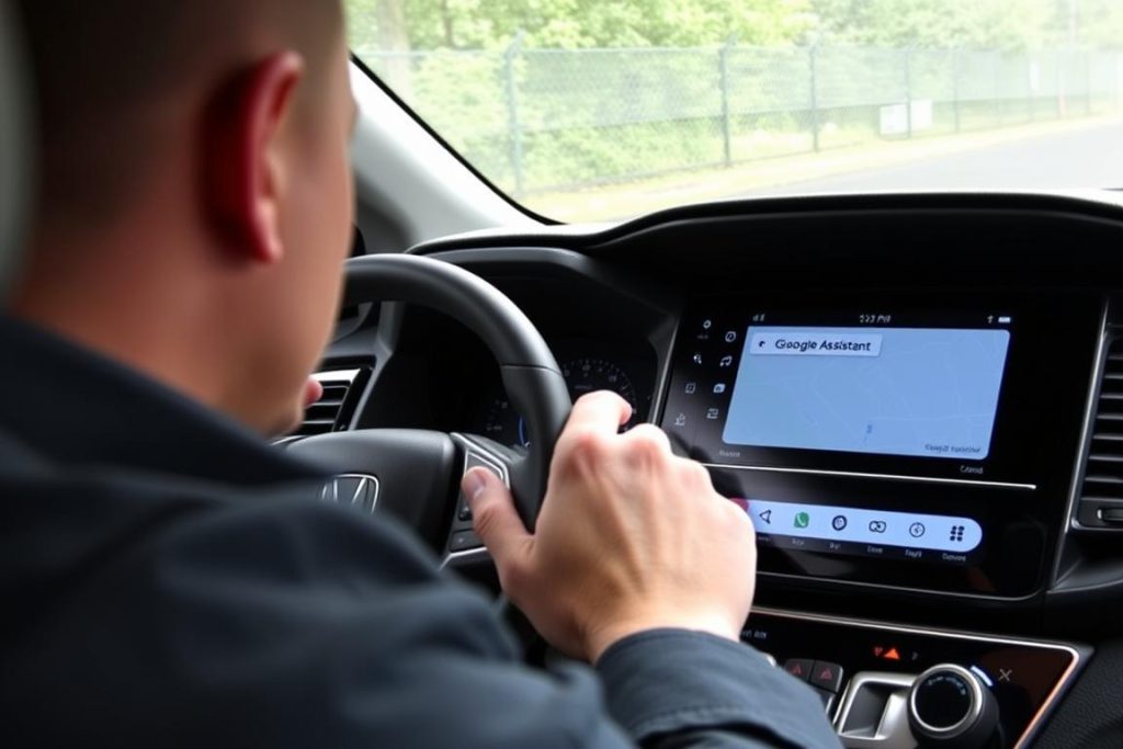 Commandes vocales pour la navigation Android Auto dans Honda Passport