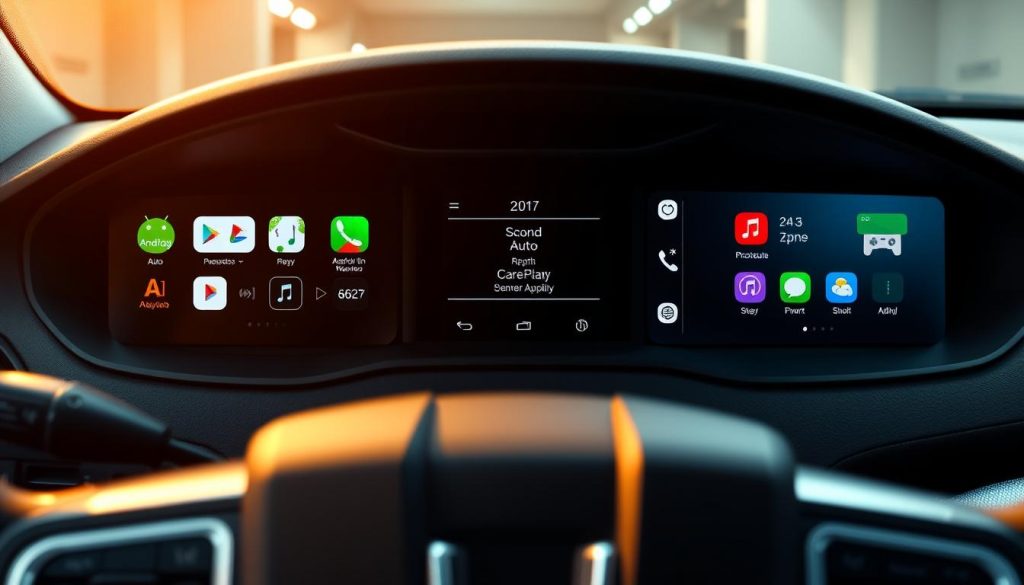 Comparaison Android Auto Apple CarPlay