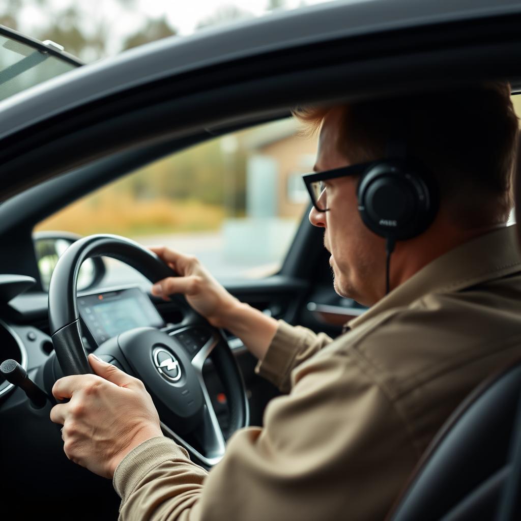 Contrôle vocal Android Auto dans une Opel Admiral