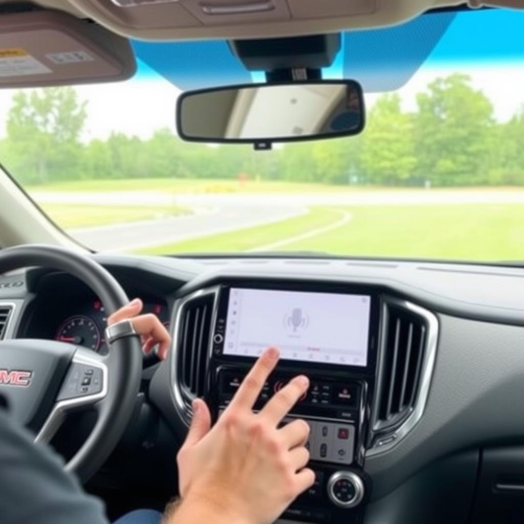 Contrôle vocal Google Assistant sur Android Auto GMC Typhoon