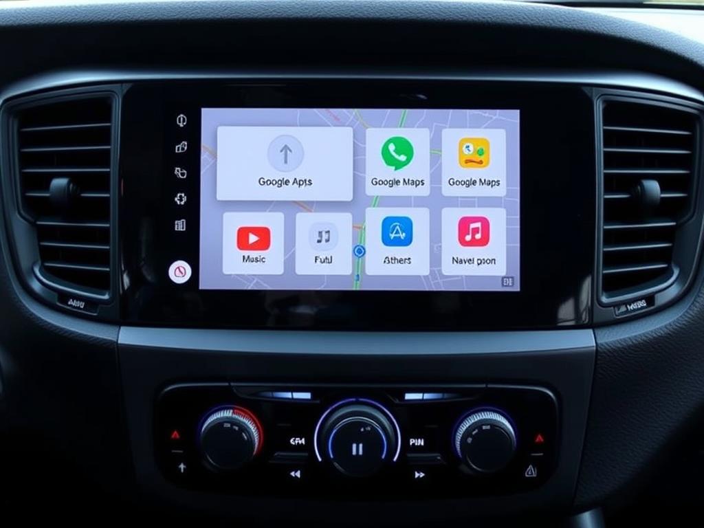 Écran Android Auto optimisé dans Kia Forte