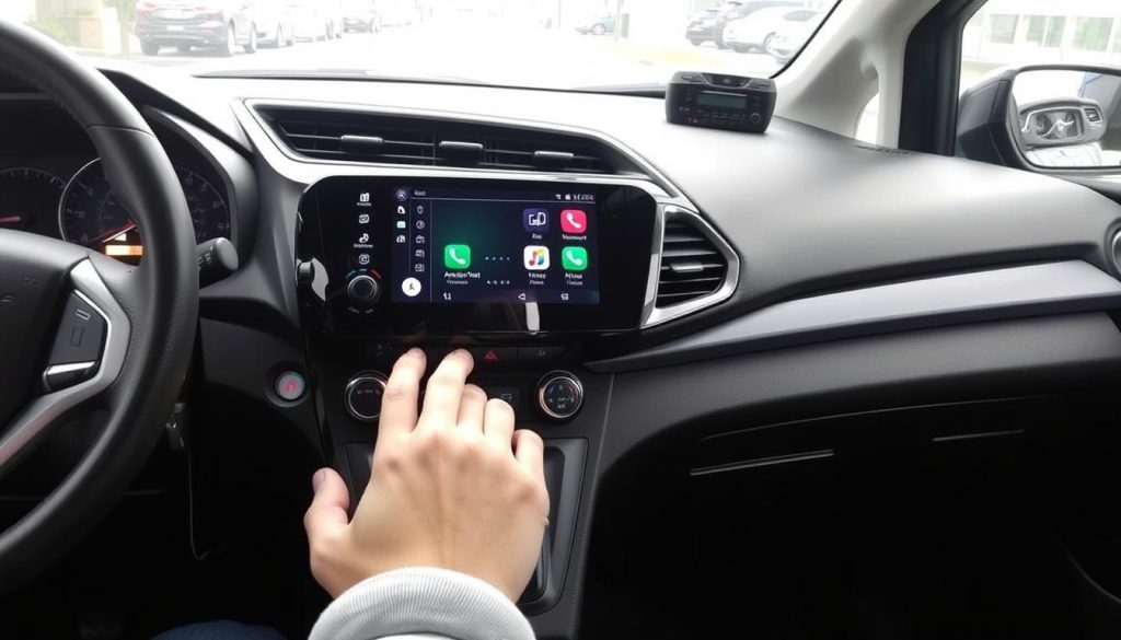 Honda Beat avec installation Android Auto terminée et fonctionnelle