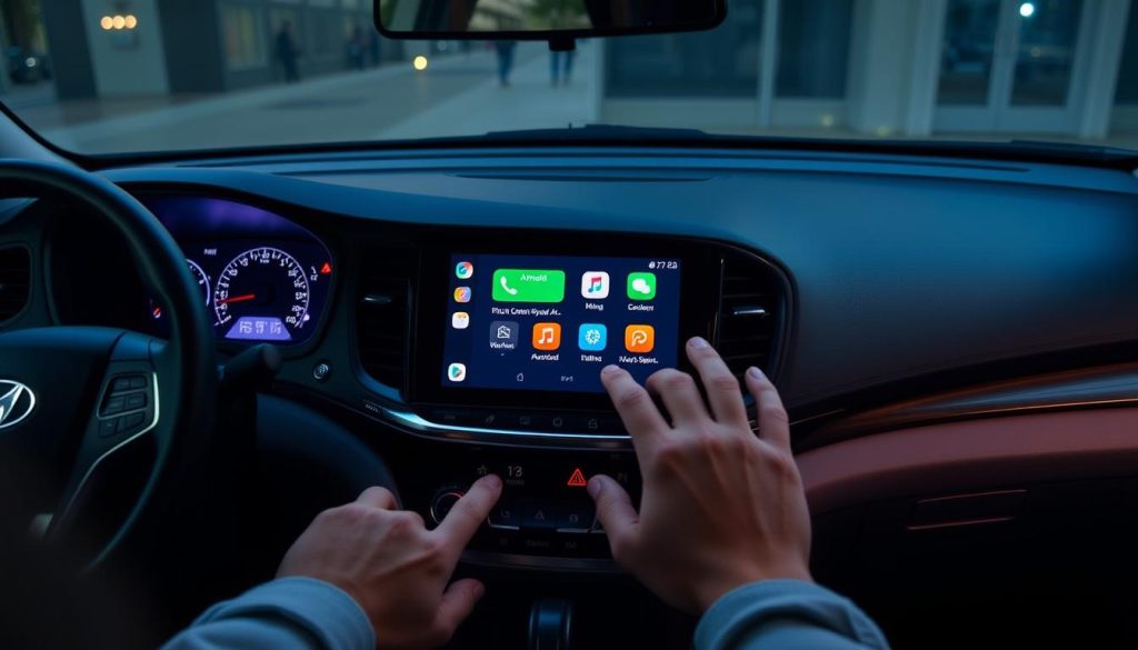 Installation Android Auto Hyundai Santa Fe