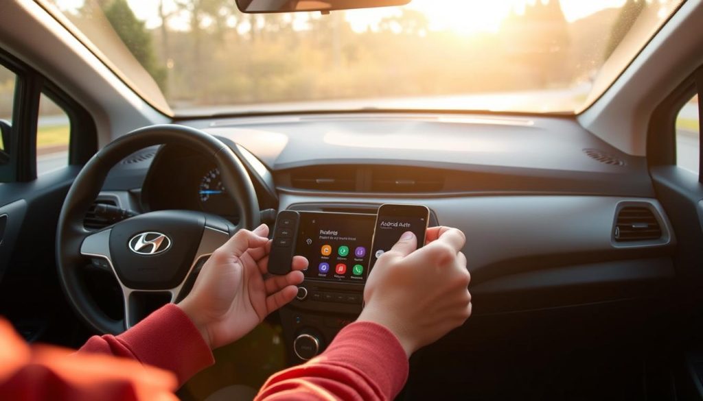 Installation Android Auto Hyundai i10