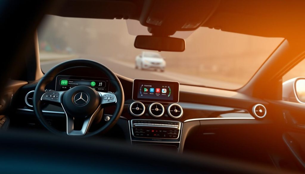 Installation Android Auto Mercedes280