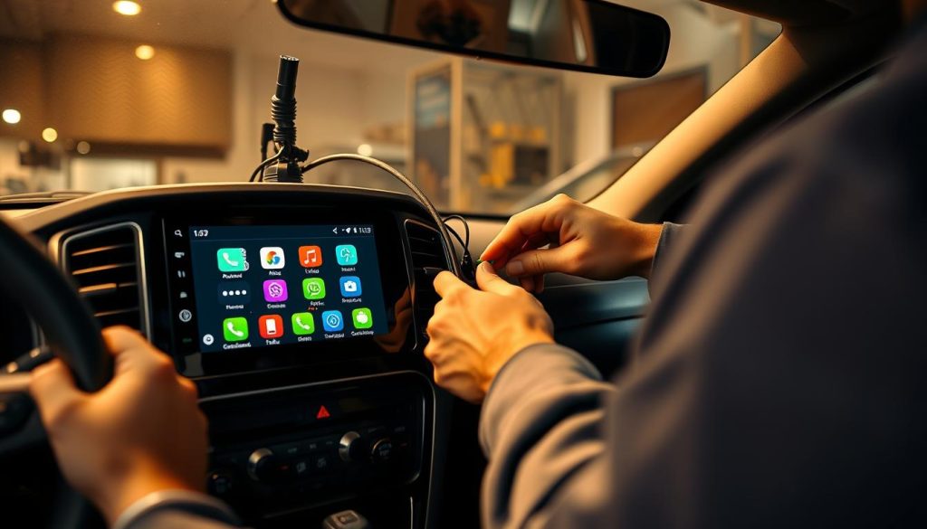 Installation Android Auto Mitsubishi Dion