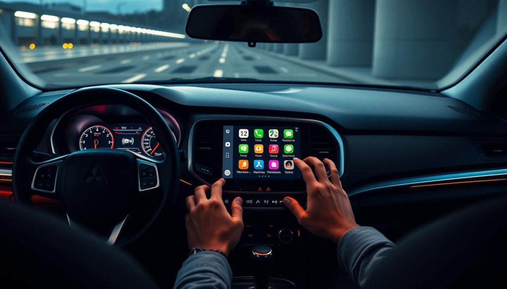 Installation Android Auto Mitsubishi Lancer