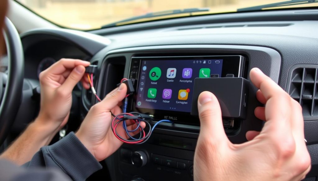 Installation d'un autoradio compatible Android Auto dans un Opel Campo