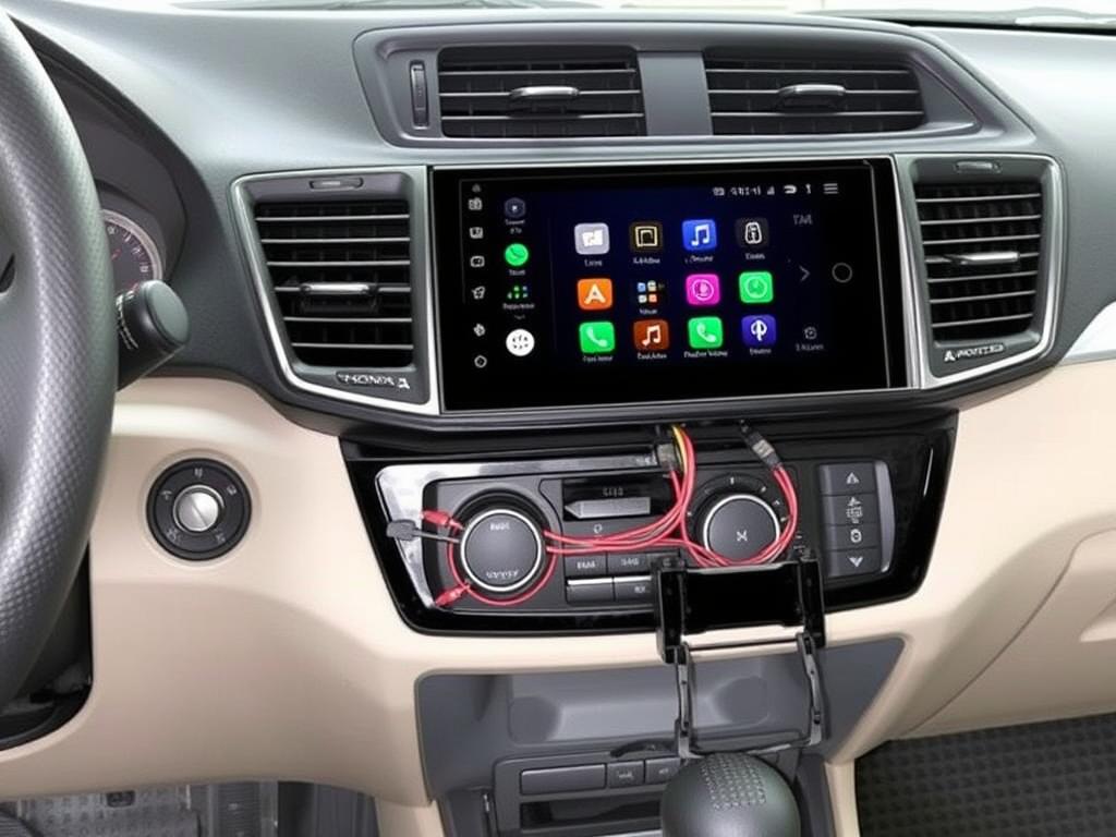 Installation d'un autoradio compatible Android Auto dans une Honda Ballade