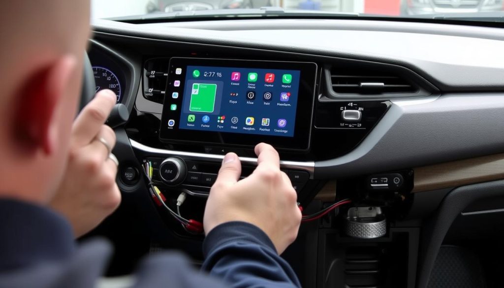 Installation professionnelle d'Android Auto dans une Honda Ballade
