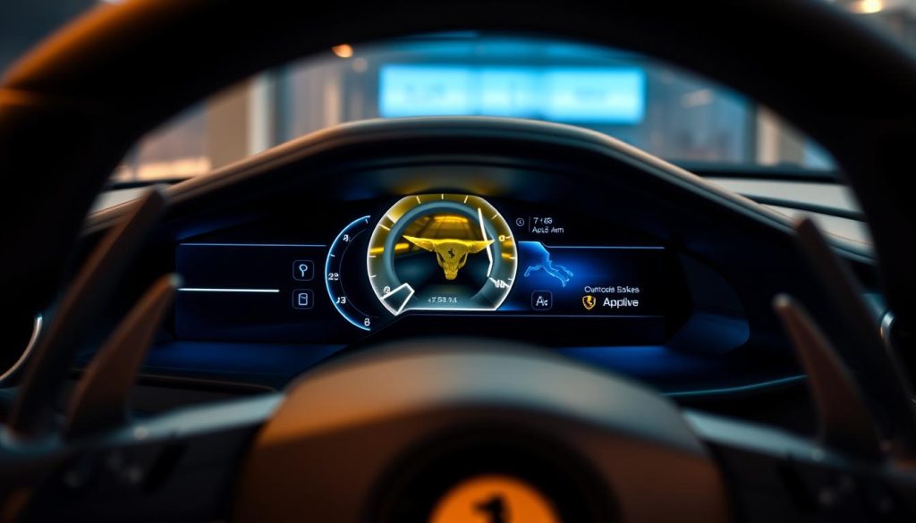 Interface Android Auto pour Ferrari