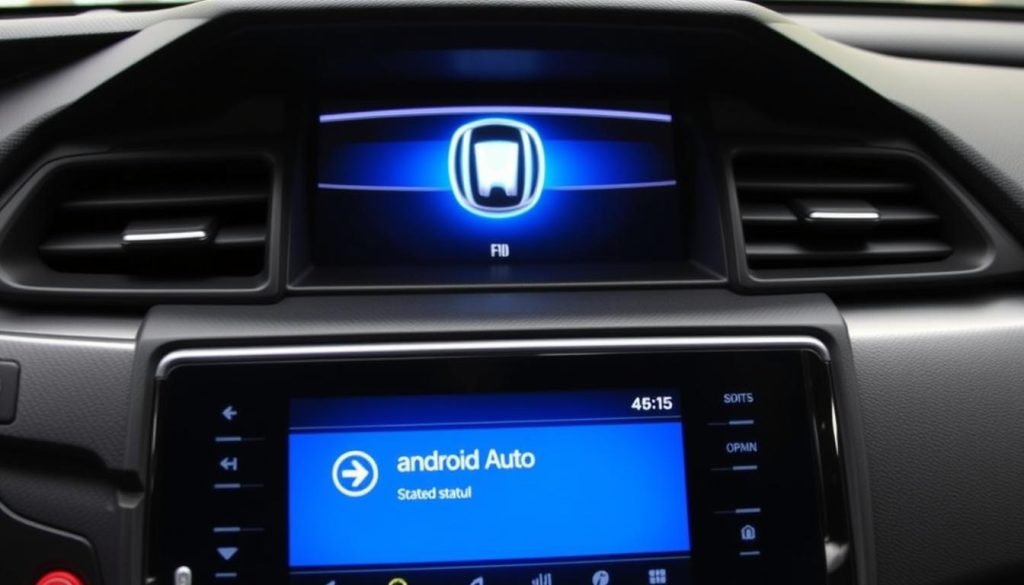 Interface Android Auto sans fil sur Honda Civic