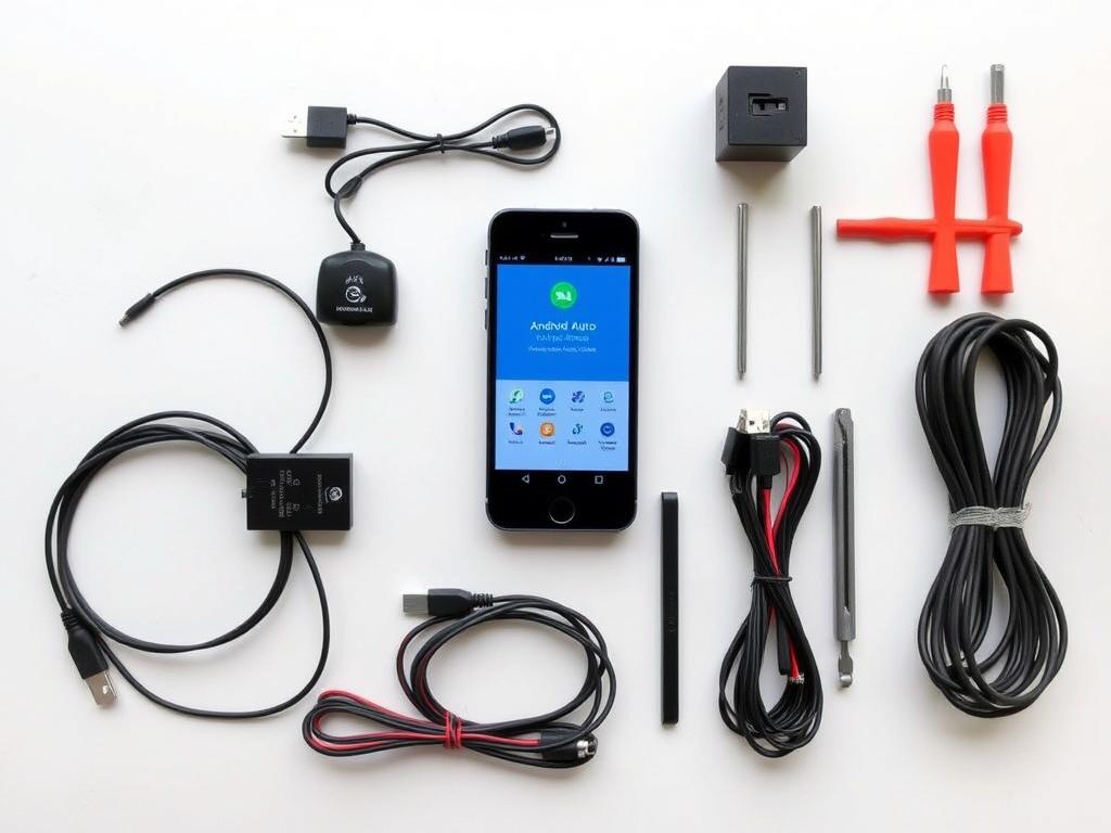 Matériel nécessaire pour installer Android Auto sur Opel Ascona