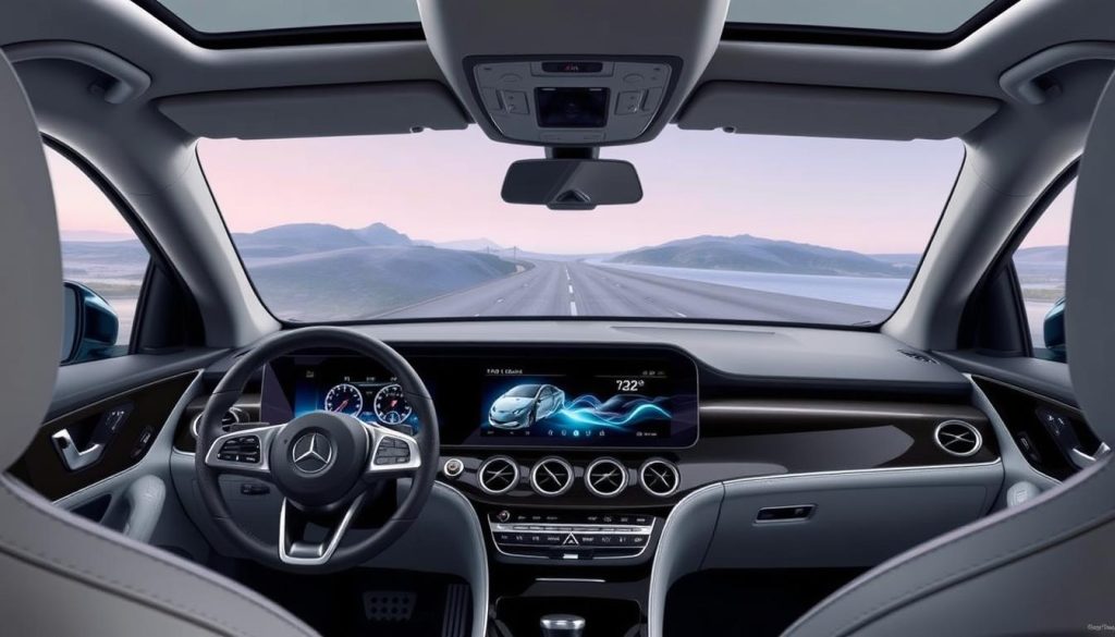 Mercedes EQS Hyperscreen Android Auto