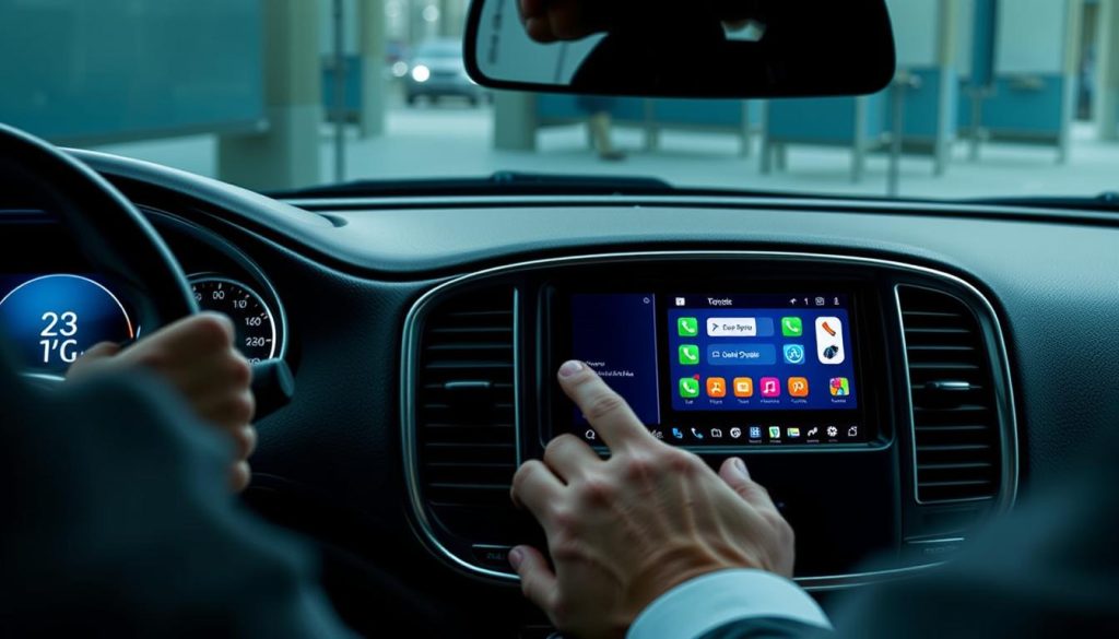 Navigation GPS Android Auto Chrysler 300C