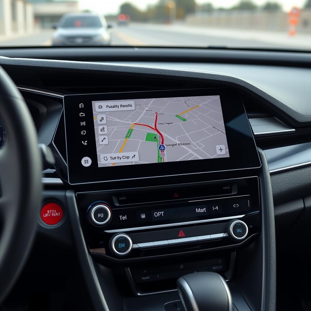 Navigation GPS sur Android Auto