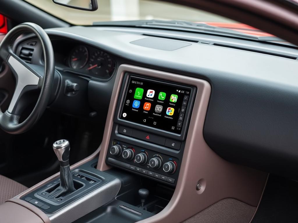 Opel Calibra avec Android Auto intégré de façon élégante