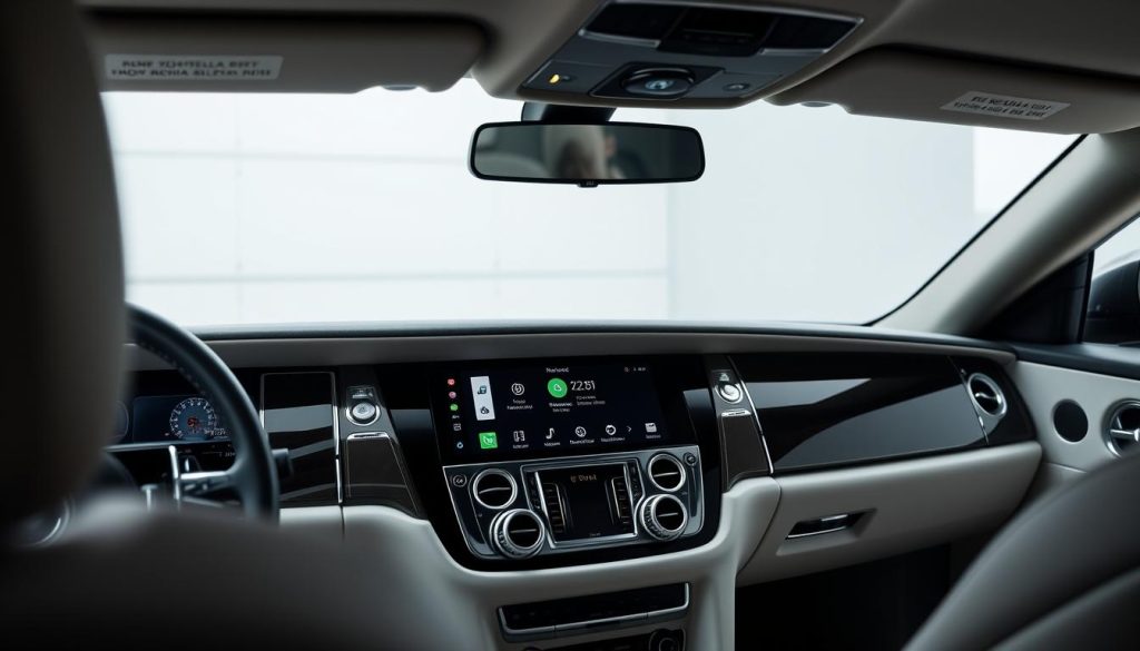 Tableau de bord Rolls-Royce Wraith compatible avec Android Auto