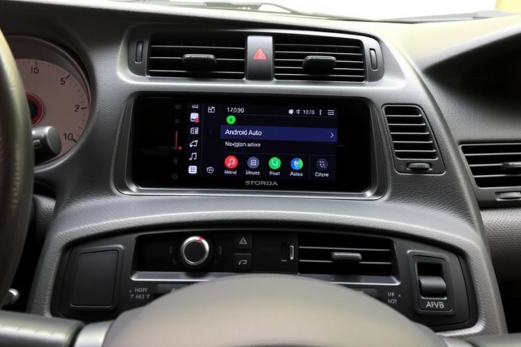 Test final d'Android Auto fonctionnant dans une Honda Prelude