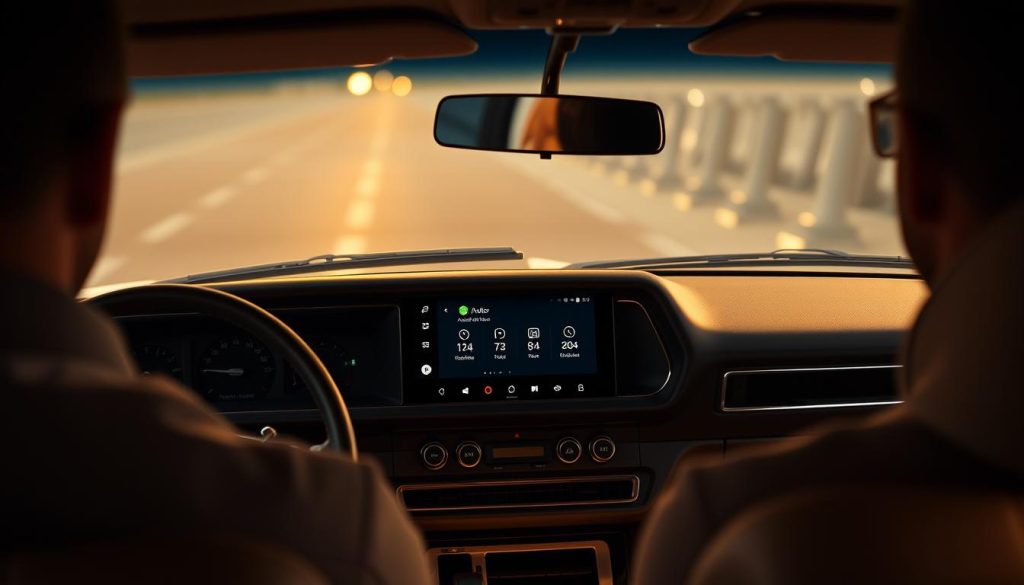 android auto interface