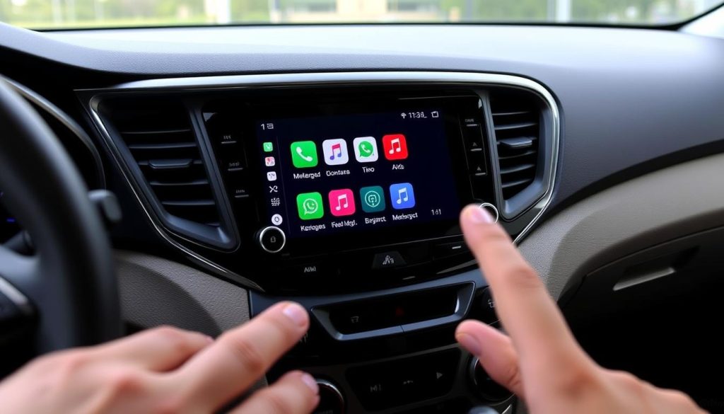 autoradio android auto hyundai ix45