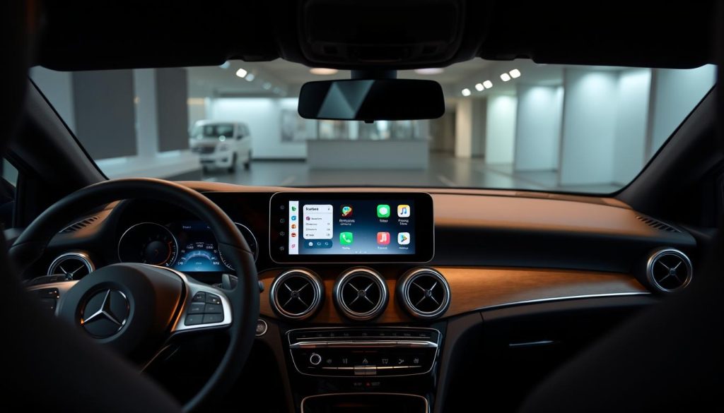 connectivité Android Auto Mercedes200