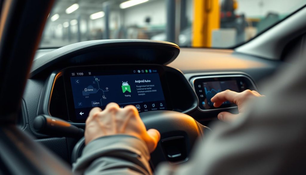 dépannage android auto dacia spring