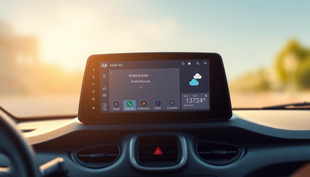 écran Android Auto