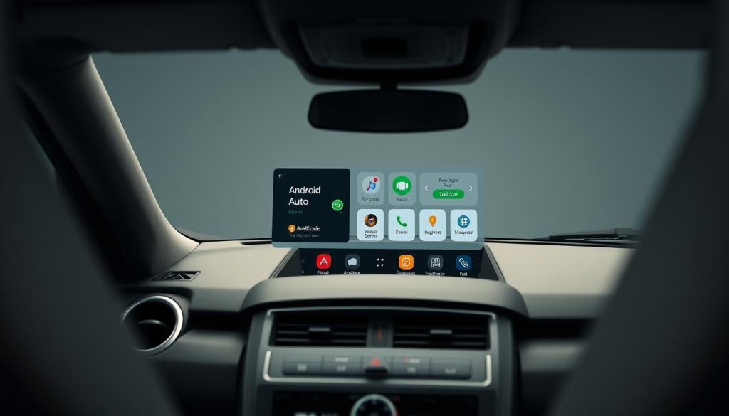 écran Android Auto