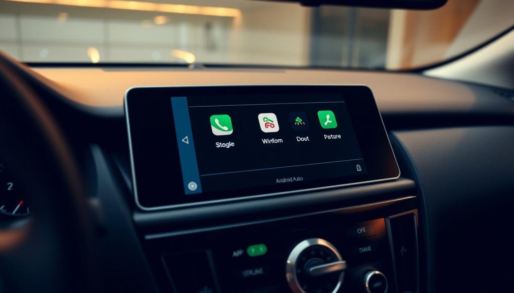 écran Android Auto Nissan Rogue