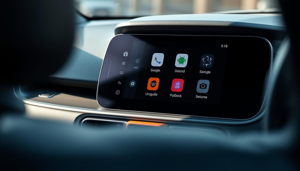 écran media Android Auto