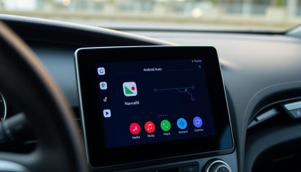 écran tactile android auto