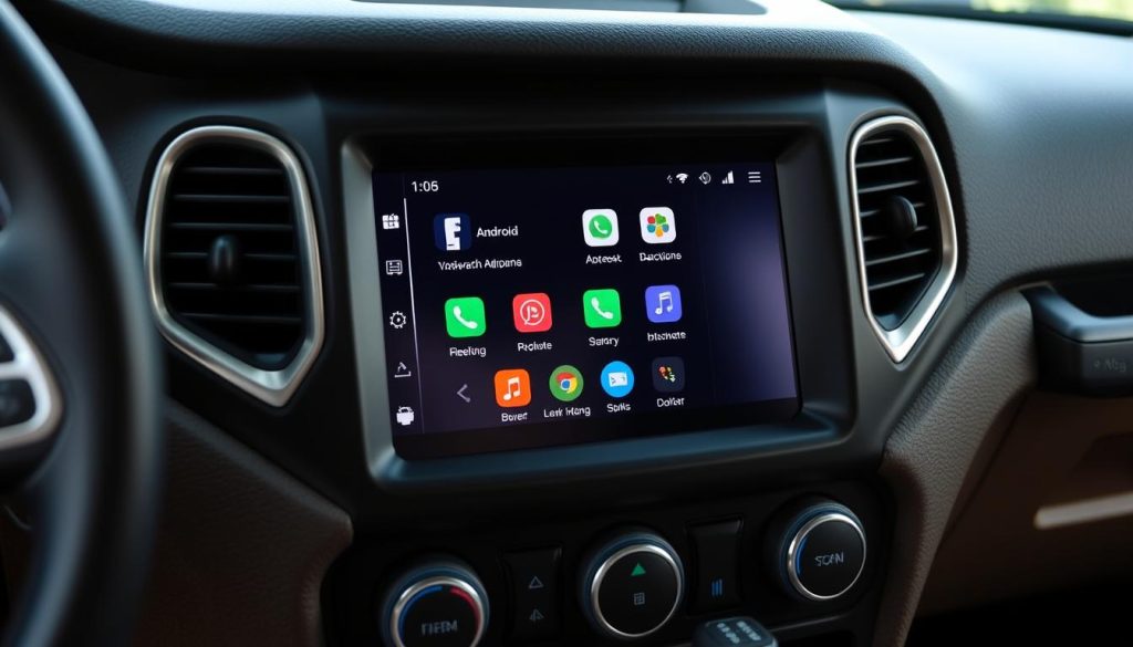 fonctionnalités Android Auto Jeep