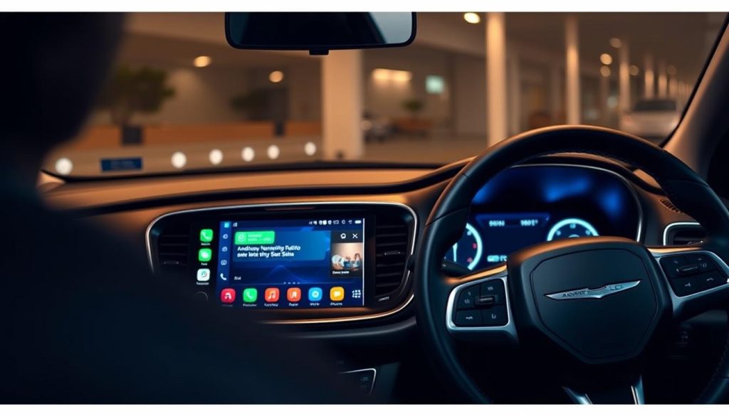 installation Android Auto Chrysler200
