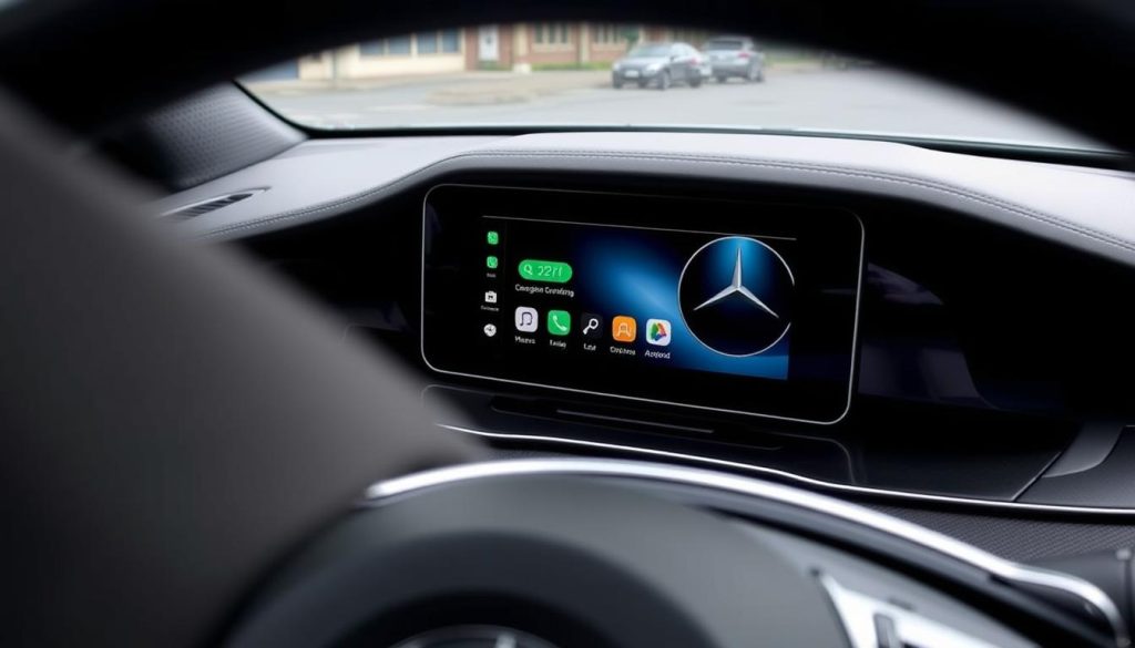 installation Android Auto Mercedes 200