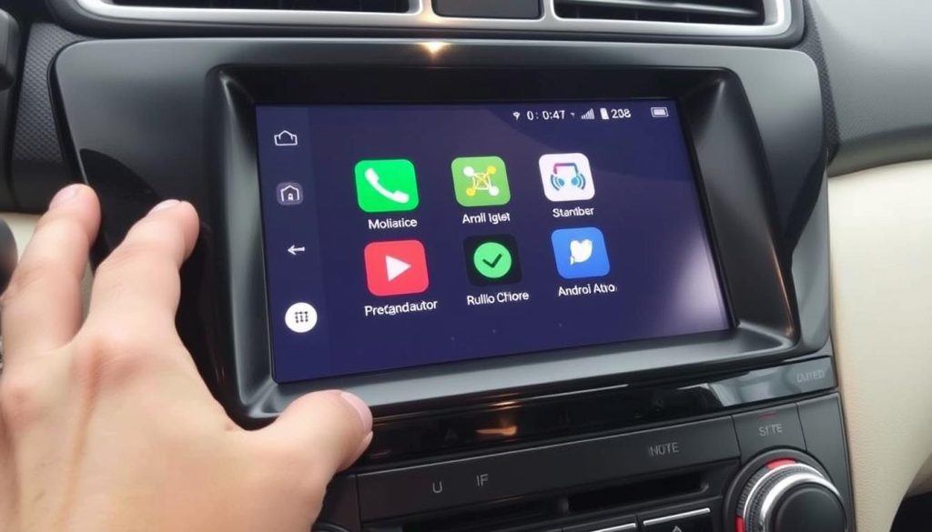 installation Android Auto Nissan Pathfinder