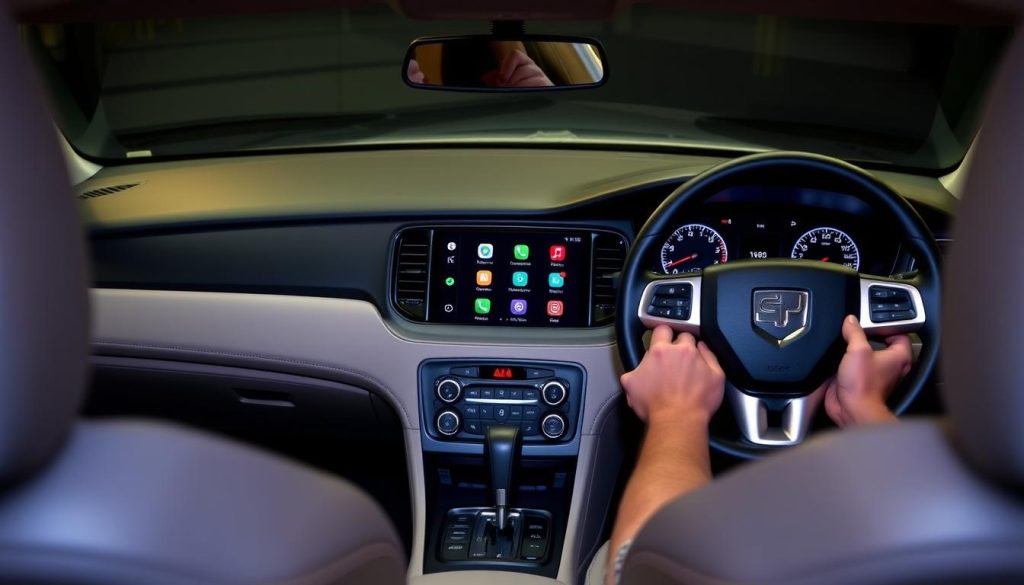 installation android auto dodge intrepid