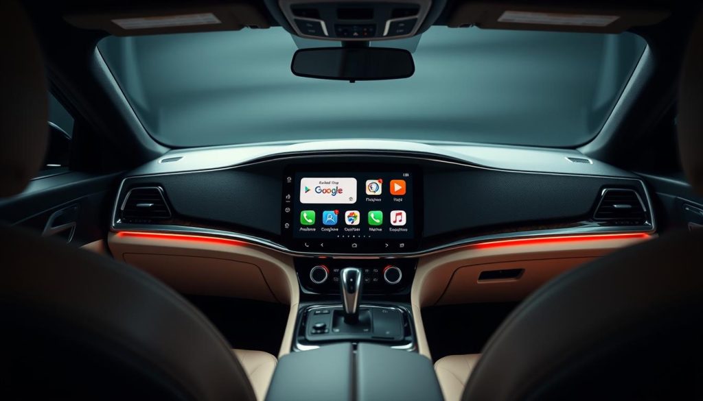 interface Android Auto Chrysler 300C