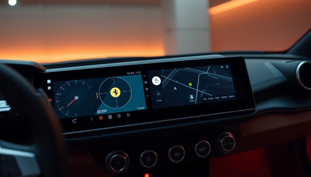 interface Android Auto Ferrari512 TR