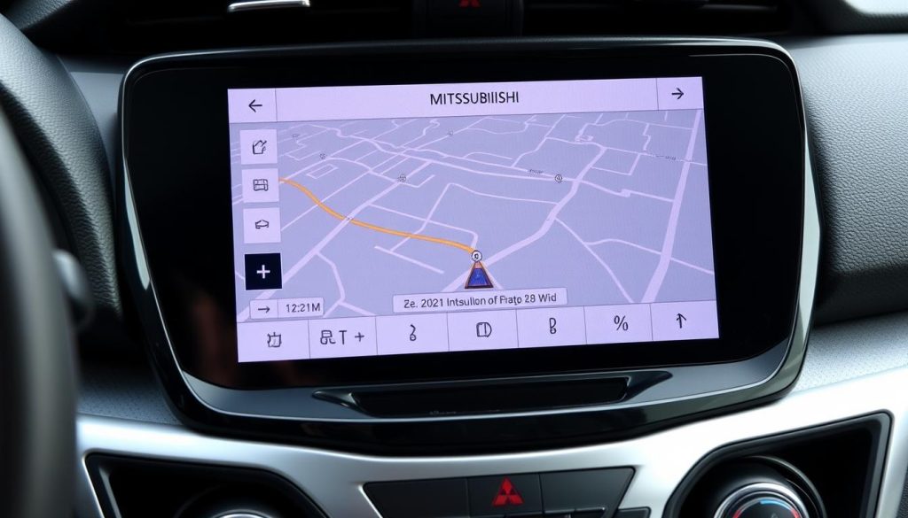 navigation GPS Android Auto Mitsubishi Grandis