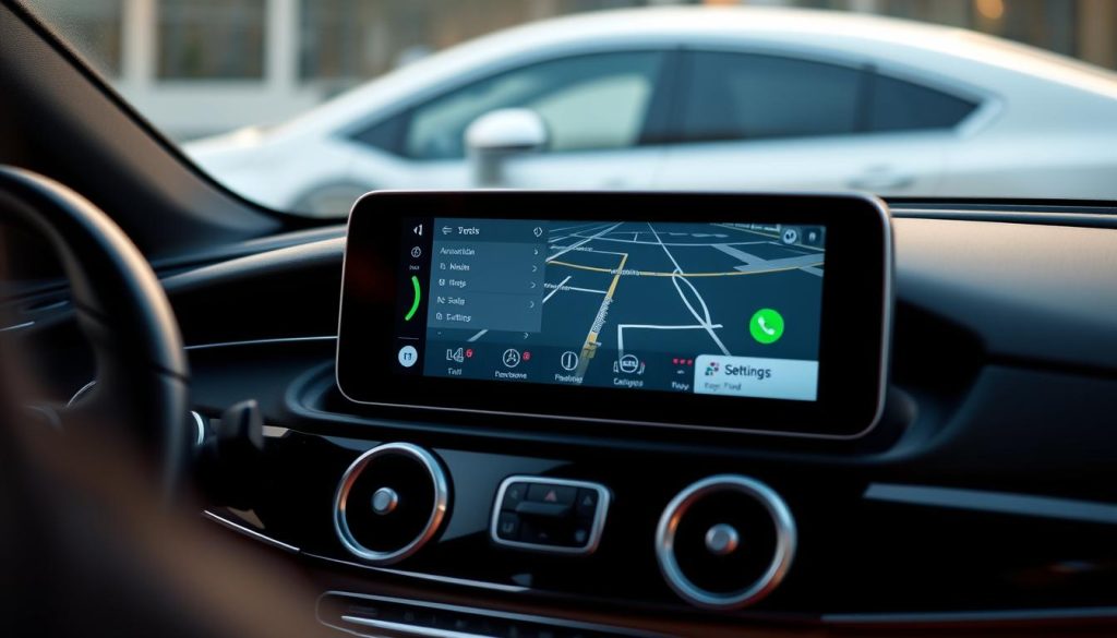 optimisation interface Android Auto écran