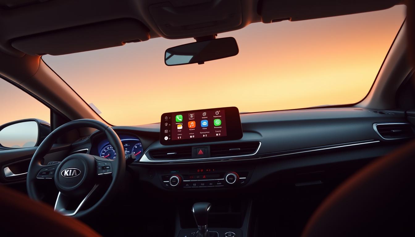 système Android Auto dans la Kia Cerato