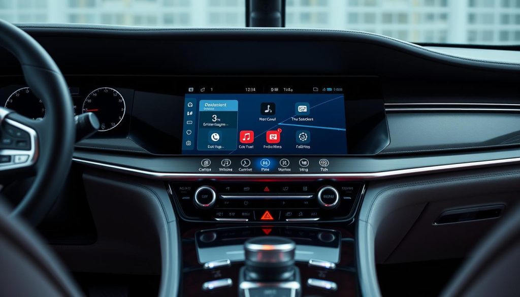 systèmes d'infodivertissement luxe