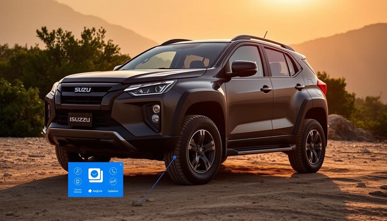 Android Auto Isuzu VehiCROSS