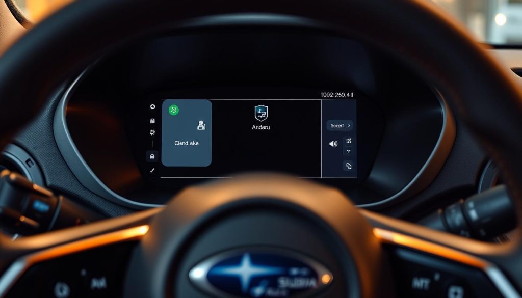 Android Auto Subaru Justy